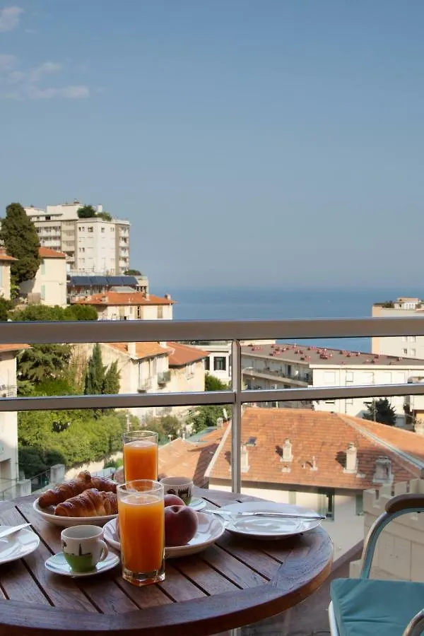 Monaco, Sea View, Bright Studio Beausoleil
